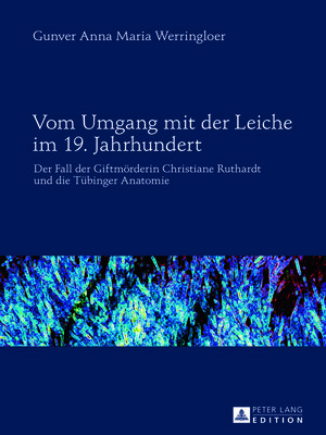 cover image of Vom Umgang mit der Leiche im 19. Jahrhundert